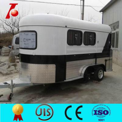 China Horse trucks with living,luxury trailer for sale