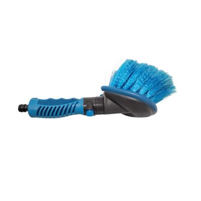 China Auto Cars Auto Wheel Sweep Chemical Resistant Tire Rim Brush Cleaner Bristles Car Washing Sweep Universal For Wheel Hub for sale