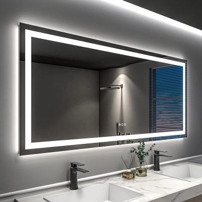 China Hot Sale LED Mirror Bathroom Safety LED Fog Light Bathroom Vanity Vanity Led Light Mirror For Home for sale