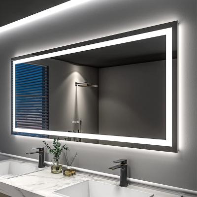 China High Quality Safety LED Mirror Bathroom LED Light Fog Light Bathroom Vanity Vanity Led Light Mirror For Home for sale