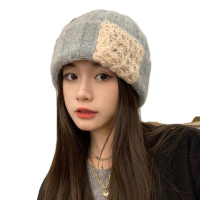 China 2021 COMMON wool winter warm ear protection hats knitted hat fashionable protective cold men for sale