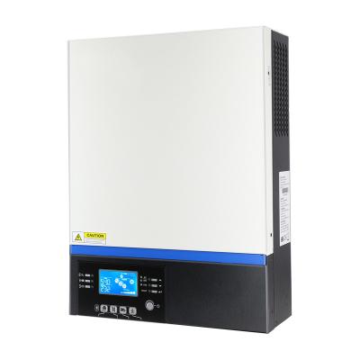 China 3KVA 2400W AC 110V Solar Hybrid Controller DC 24V PWM 50A Solar Charge Inverter 100*272*355mm for sale