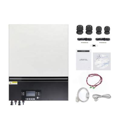 China 8KW 48V 230V Solar Hybrid Inverter Parallel 8000W MPPT Solar PV Inverter Controller 8000W Built-in WIFI Function 115*300*400mm for sale