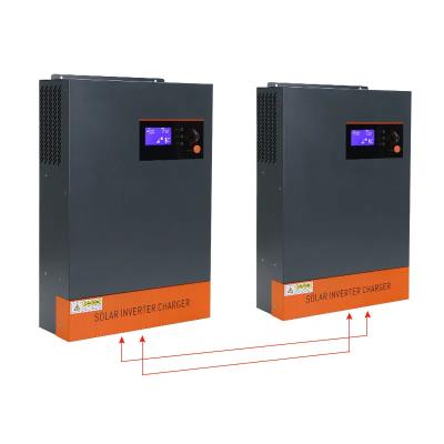 China 11KW 48V Parallel Function and Operation Without Battery Inverter Bult-in MPPT 80A Controller Hybrid Solar Inverter 60.00*39.50*22.00cm for sale