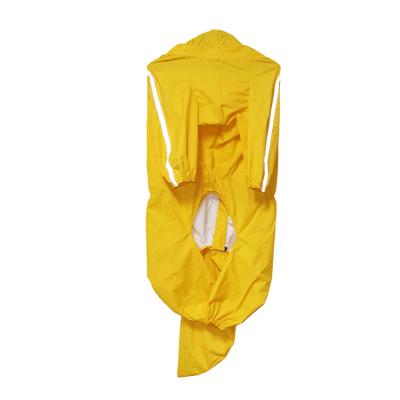 China Hooded Stocked Dog Raincoat Slicker Poncho for Small to X-Large Dogs and Puppies for sale