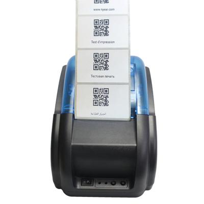 China Factory Wholesale Desktop USB Receipt Printer 58mm Mini Receipt Thermal Printer Printing for sale