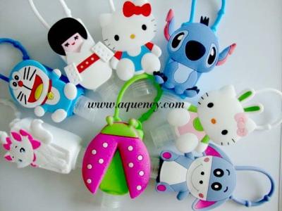 China 2015 NEW Silicone Hand Sanitizer Holder/Cover with bottle for sale