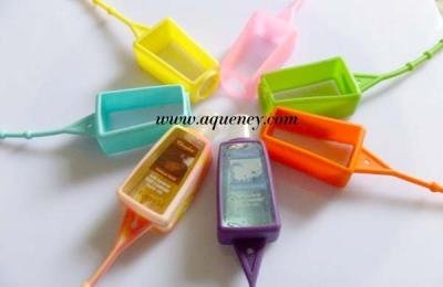 China Cheap silicone hand sanitizer holder gel silicone sanitizer holder from Anqueue for sale