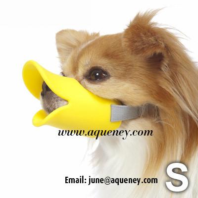 China Duckface Dog Muzzle Adjustable Duck Bill Dog Muzzle Available in 3 Colours for sale