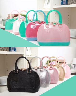 China Wholesale Fashion Silicon Jelly Shell Bag Multi-function Shell Bag from China for sale