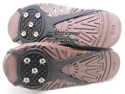 China NEW Skidproof Snow Shoes Cover For Climbing Snow and Ice Silicone Antiskid Shoe Covers for sale