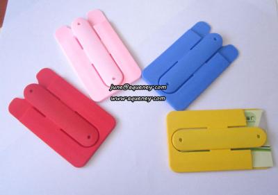 China 2014 New product Touch-C phone stand and silicone smart wallet for mobile phone for sale