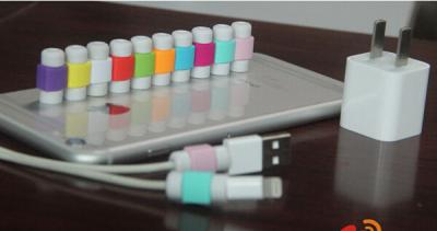 China 2020 Hot Selling Silicone USB Cable Protector For Iphone for sale