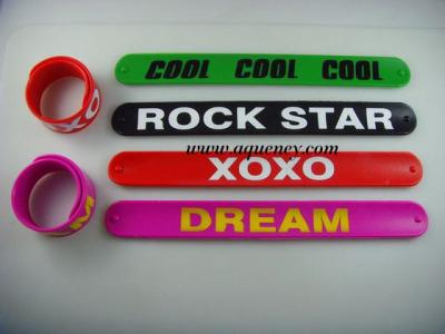 China Wholesale Color ful  Silicone Stylus Touch Pen Silicone Slap Bracelet Band for sale