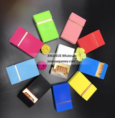 China Silk print silicone cigaretter case, cigarette cover, cigarette box with different printing designs for sale