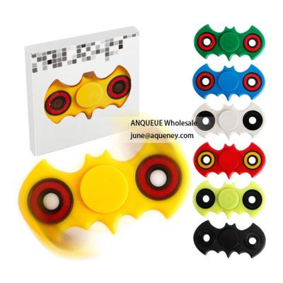 China Accept sample order Bat Style Fidget Toy Plastic EDC Hand Spinner For Autism and ADHD Anxiety Stress Relief Focus for sale