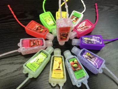 China Gel holders With Fragrance Scented Mini Sanitizer 1 oz for sale