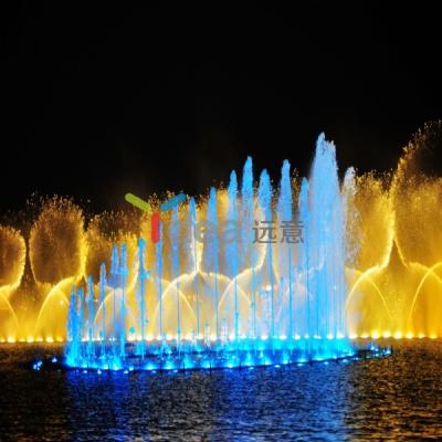 China Outdoor Splendid Digital Large Scale Music Water Fountain Swing Musical Water Fountain Design for sale