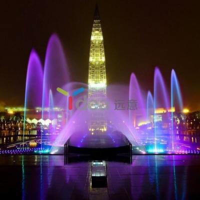 China Program Controlled Fountain Fountain Professional Large Design Customized For Outdoor Music Dancing Water Fountain for sale