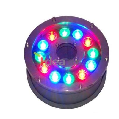 China Fountain Light IP68 50W Full Color LED Water Fountain Light 12V /24V 6W 9W 12W for sale