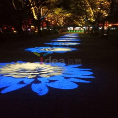 China Square 100w Rotating Outdoor Advertising Waterproof Led Gobo Logo Projector Light for sale