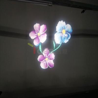 China Square 100W 50W Hotel Restaurant Decoration Led Logo Projector Light for sale