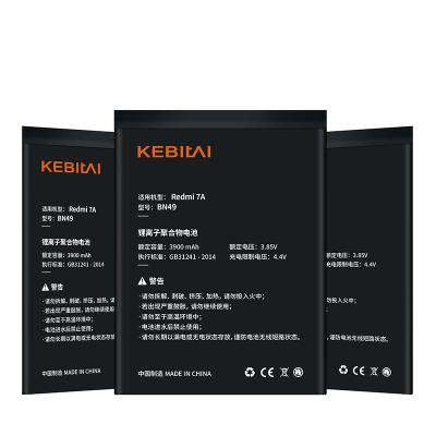 China Electronic products KEBITAI 100% original mobile phone battery for xiaomi redmi 7A for sale