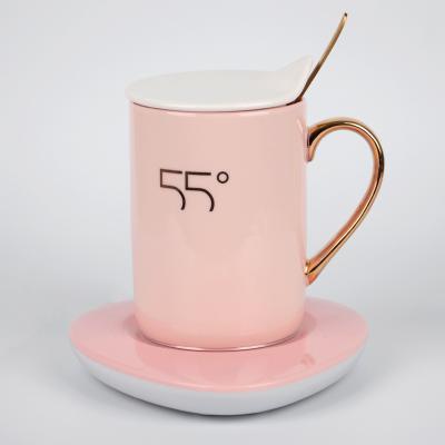 China Tivray Viable Hot Selling Smart Mug with Customized Design, High Quality Portable USB Mug Warmer Heated Coffee Mug with Wholesale Price for sale