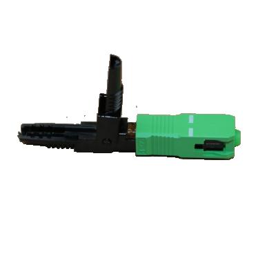 China FTTH Fusion Splice Connectors SC UPC SC APC FTTH Fiber Optic Fast Connector for sale