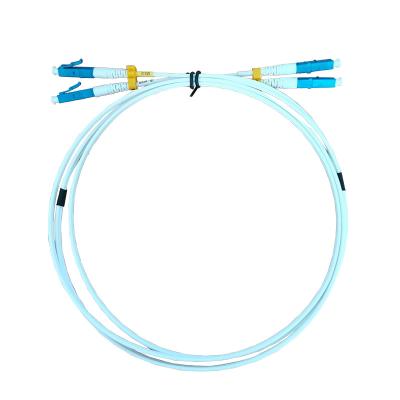 China CATV/FTTP/Net EPON Single Mode Duplex White Color Optical Patch Cord With SC APC Connectors for sale