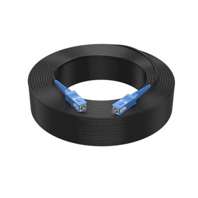 China Outdoor FTTH FTTB FTTX Network FTTH Interfaces Cable SC-SCUPC Single Mode Fiber Cable Patch Cord for sale