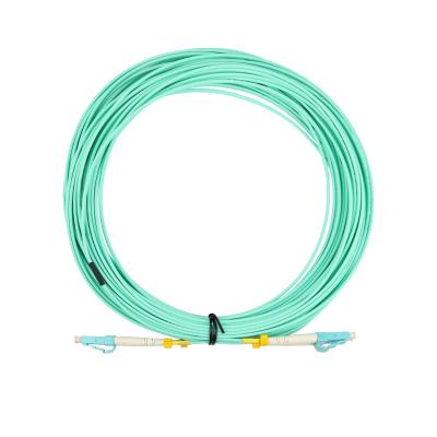 China CATV/FTTP/Net EPON Mutimode OM3 Simplex Duplex Patch Cord With LC APC Conector For Central Office for sale