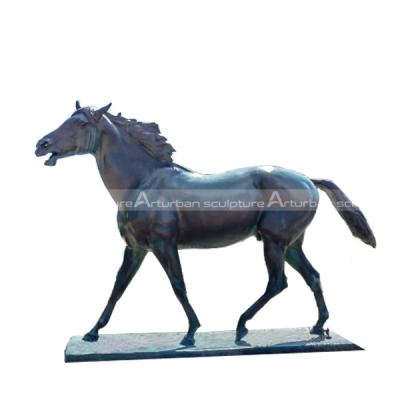 China Europe Life Size Bronze Horse Statues For Sale Exterior City Decoration for sale