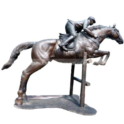 China Europe racing horse statues for sale plaza decoration the custom of direct selling racing horse statue for sale