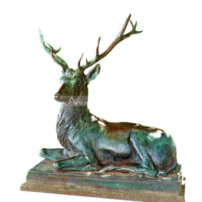 China Chinese Elk Sculpture Garden Decoration Supplier From Europe for sale