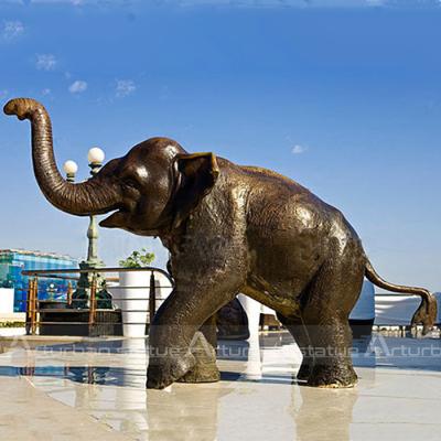 China Custom Europe Life Size Elephant Statue Manufacturer for sale