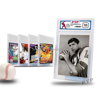 China 2 Piece Rated Magic Tading Yogioh MTG Hockey Soccer Basketball Baseball Card Slab PSA BGS SGC Tading Card Holders for sale