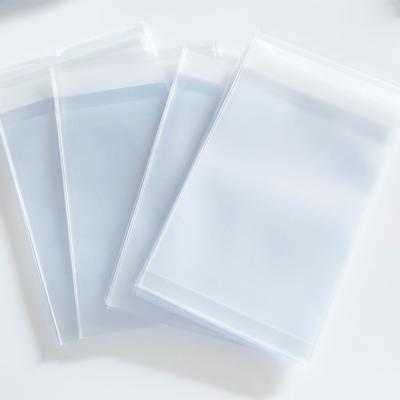 China Fashion Clear Polypropylene Team Set Bags Resealable Card Sleeves Fit Up To Baseball Trading Sports Cards for sale