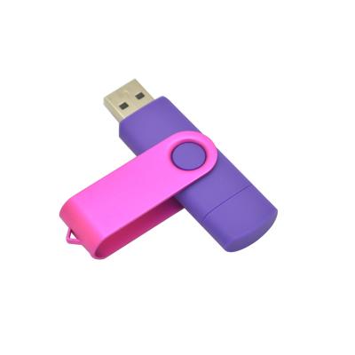 China 2 in1 otg hot plastic USB 2.0 pendrive for usb flash usb android flash drive for apple for sale