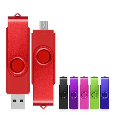 China 2 in1 otg hot plastic USB 2.0 pendrive for usb flash usb android flash drive for apple for sale