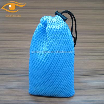 China Wholesale Recyclable Nylon Mesh Drawstring Bags, Mesh Pouch Bag for sale