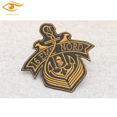 China eco friendly 3d embroidery patch 3d embroidery material customized patch for sale