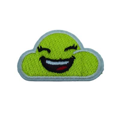 China 3D Mini Face Embroidery Badges For Clothes Custom To Make Embroidery Patches Wholesale for sale