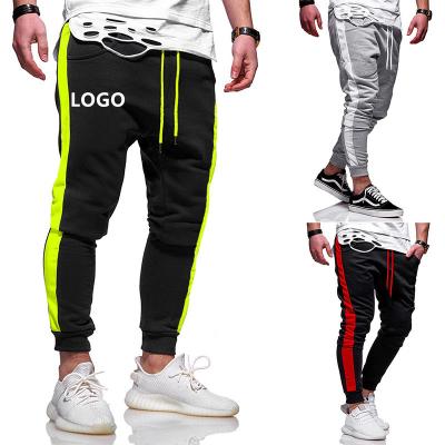 China QUICK DRY custom logo sweatpants drawstring outdoor sports casual jogger knitting pants for men for sale