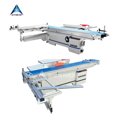 China Woodworking Machinery Precision Push Table Horizontal Cutting Board Saw Work for sale