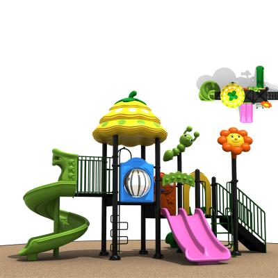 China Schools Community Nursery Toys Outdoor Plastic Park Slide Rides Great For Kids for sale