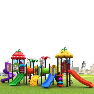 China Schools Children Playground Plastic Cheap Plastic Slide Outdoor Playground For Amusement Park for sale