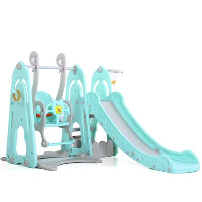 China Homeschools use the colorful swing and slide combo for your baby for sale