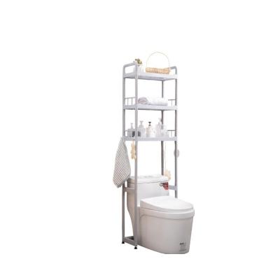 China Modern Lihanrui Toilet Rack Shelf Bathroom Shelves Bathroom Storage Shelves Above Toilet Storage Shelf for sale