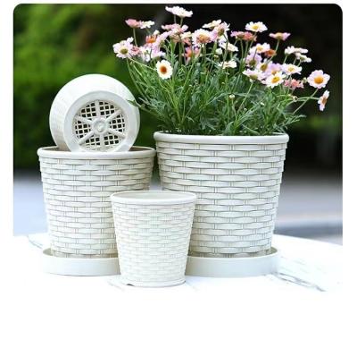 China Minimalist and Mid-Century Plant Lihangrui Ceramic Flower Pot Holder Set Large Indoor Planter Pot White Ceramic Plant Pot for sale